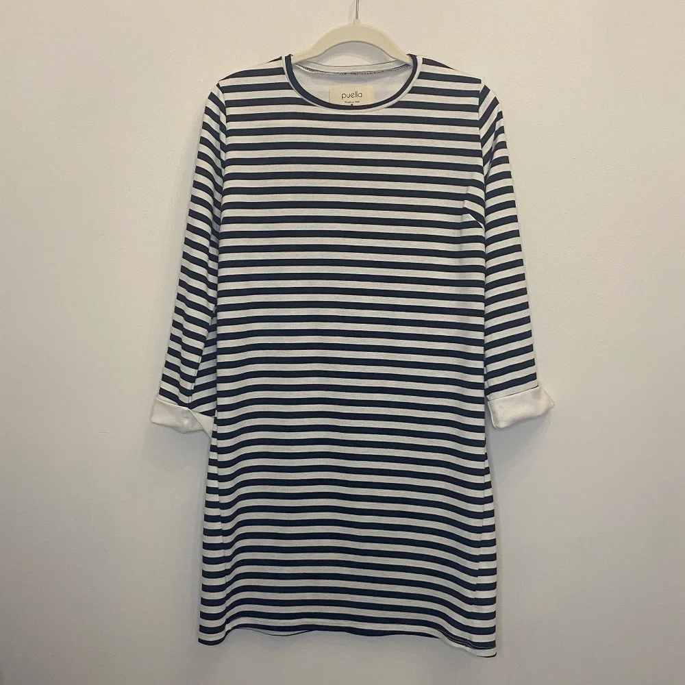 Anthropologie Puella Knit striped Dress - Picture 1 of 3